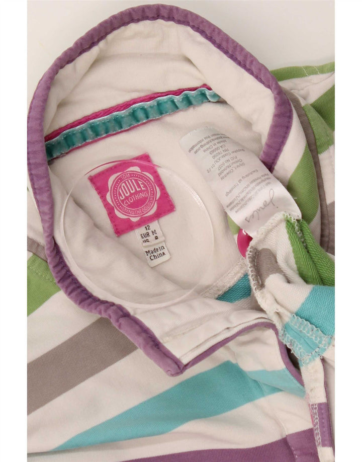 Joules Womens Sweatshirt Jumper UK 12 Medium Multicoloured Striped