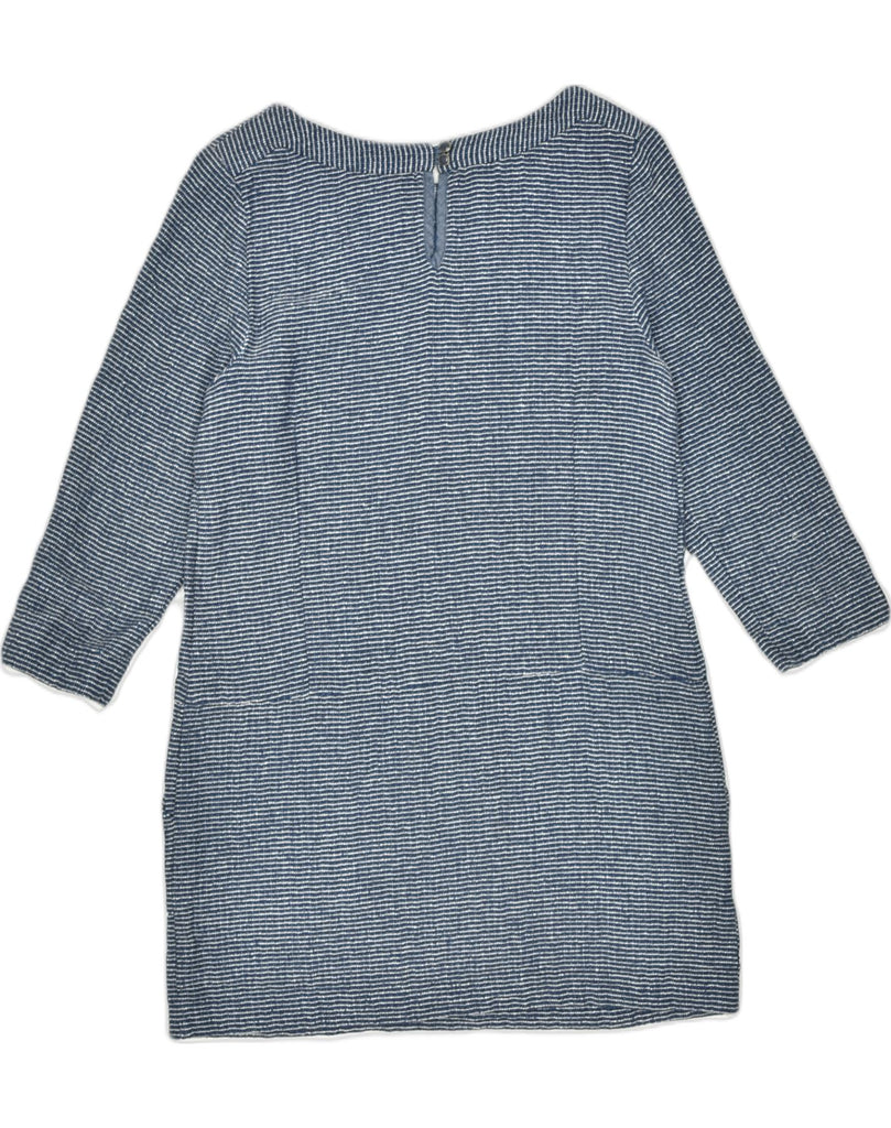 JOULES Womens Jumper Dress UK 8 Small Blue Cotton | Vintage | Thrift | Second-Hand | Used Clothing | Messina Hembry 