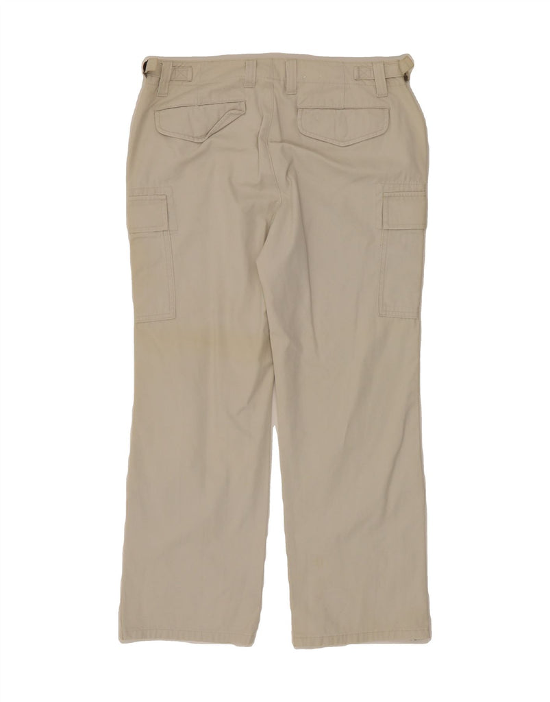 OLD NAVY Womens Straight Crop Cargo Trousers US 8 Medium W30 L25 Beige Vintage Old Navy and Second-Hand Old Navy from Messina Hembry 