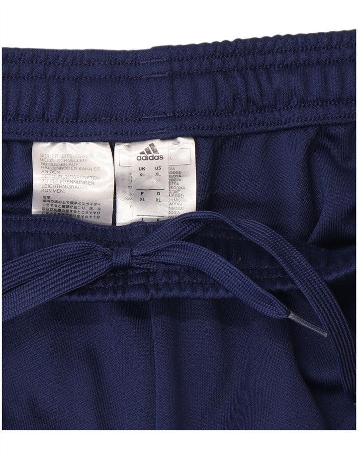 Adidas Mens Aeroready Tracksuit Trousers XL  Navy Blue Polyester