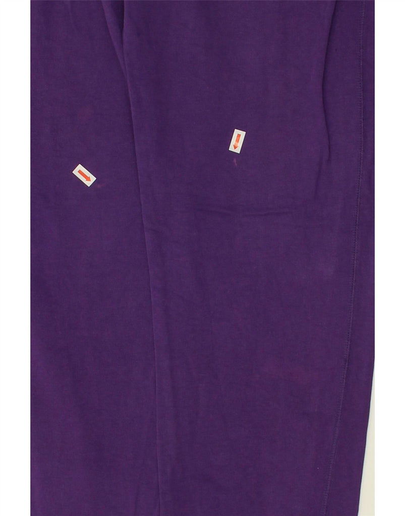 CHAMPION Womens Heritage Fit Tracksuit Trousers Joggers UK 14 Large Purple | Vintage Champion | Thrift | Second-Hand Champion | Used Clothing | Messina Hembry 
