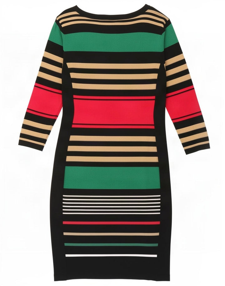 Phase Eight Womens Sheath Dress UK 12 Medium Multicoloured Striped