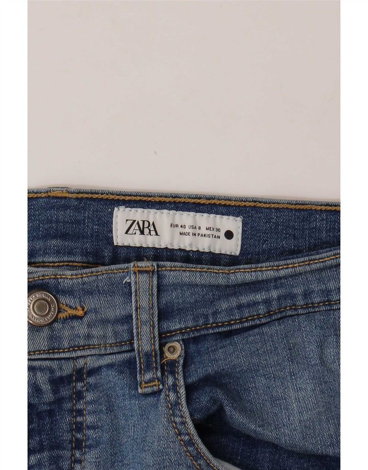 Zara Womens Straight Jeans EU 40 Medium W30 L27 Blue