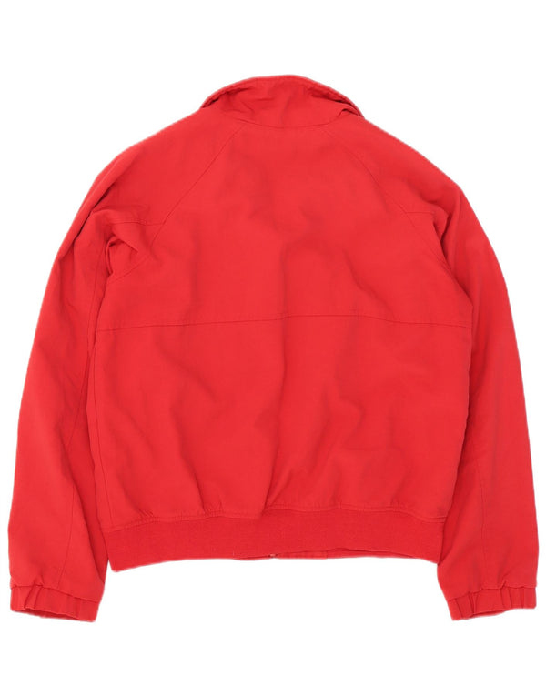 Woolrich Boys Bomber Jacket 13-14 Years Red Polyester