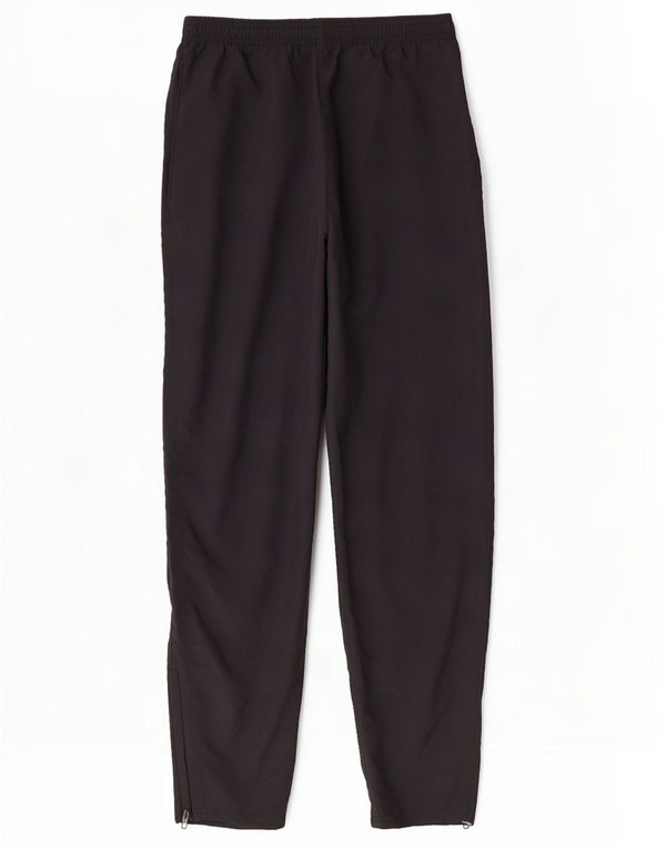 Nike Womens Dri Fit Tracksuit Trousers UK 14 Medium Black Polyester