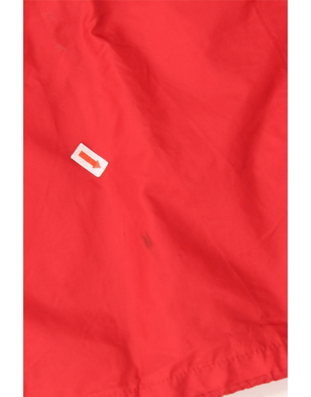 HENRY COTTONS Mens Hooded Rain Jacket IT 56 3XL Red Polyamide