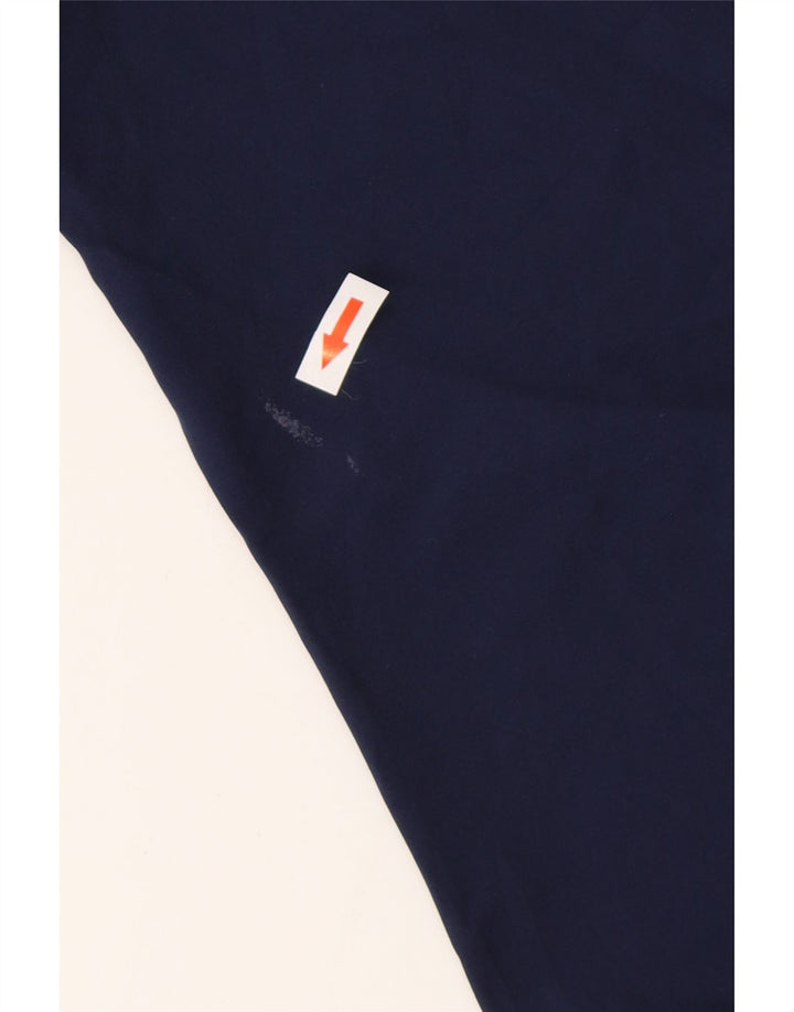 BONOBOS Mens Slim Fit Chino Trousers W32 L28 Navy Blue Polyester