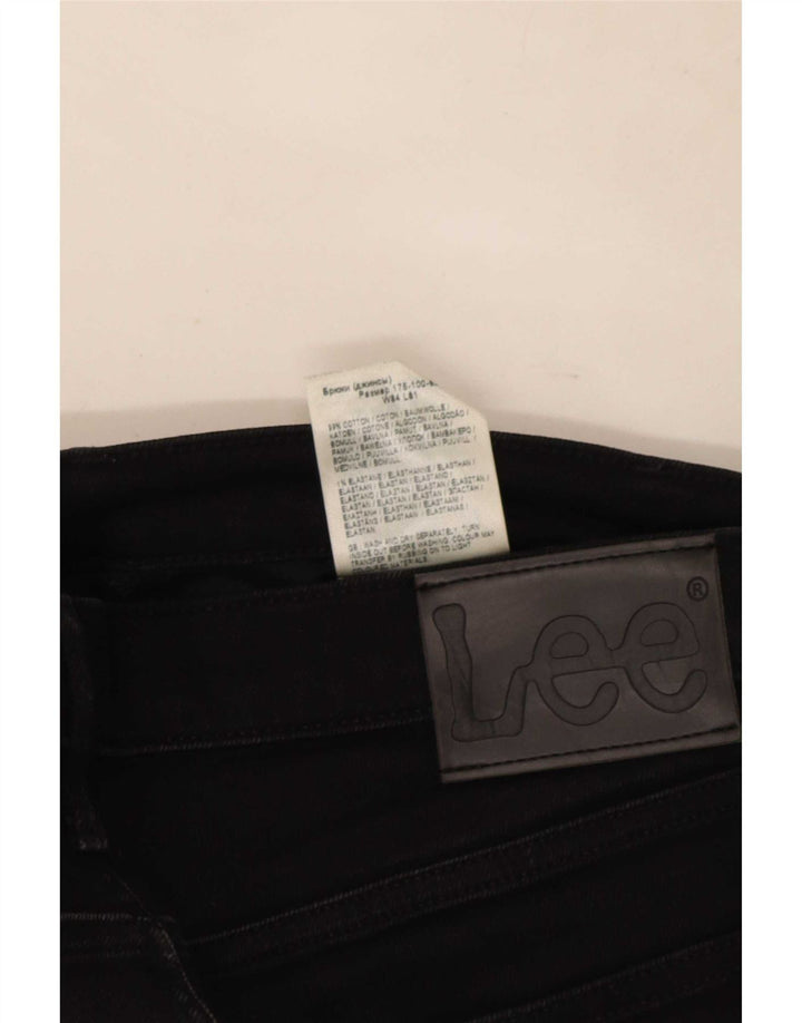 Lee Mens Luke Slim Jeans W33 L32 Black Cotton