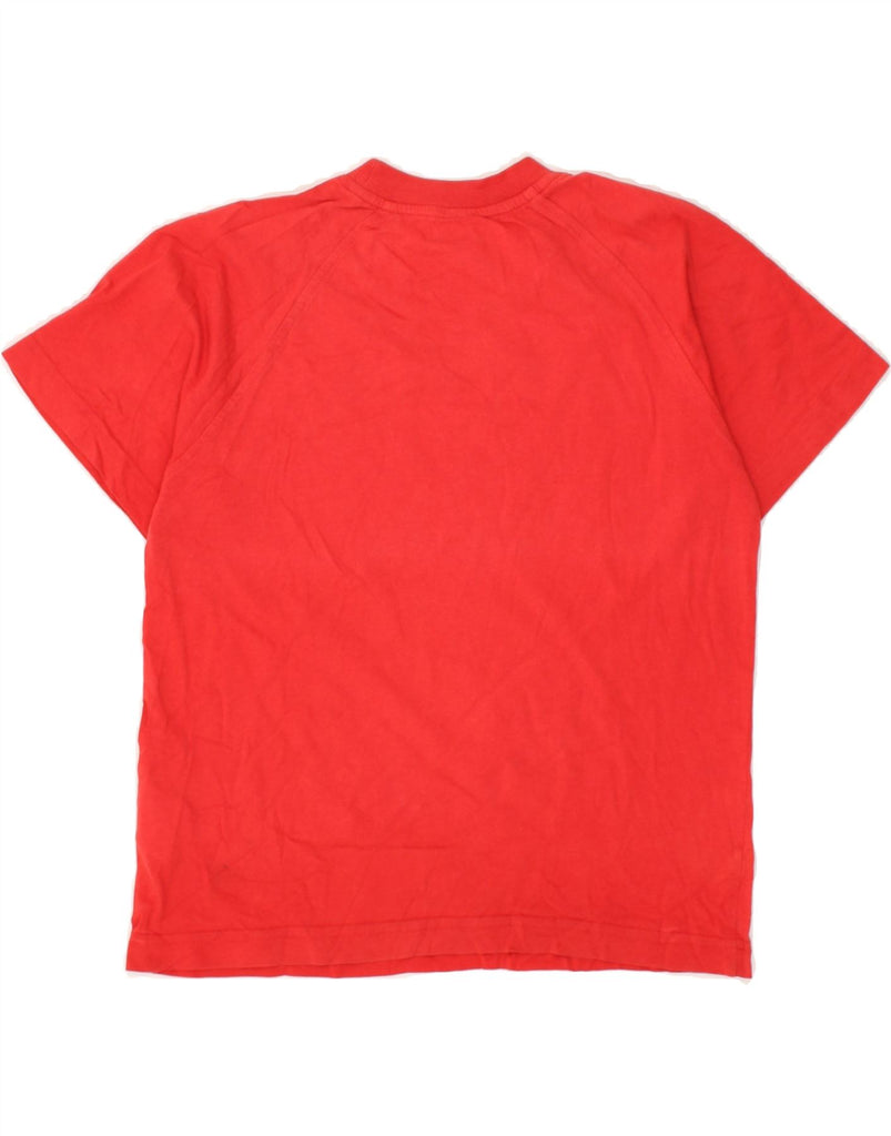 ADIDAS Boys Graphic T-Shirt Top 7-8 Years Red Cotton | Vintage Adidas | Thrift | Second-Hand Adidas | Used Clothing | Messina Hembry 