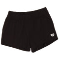 Arena Womens Sport Shorts UK 14 Medium  Black Cotton