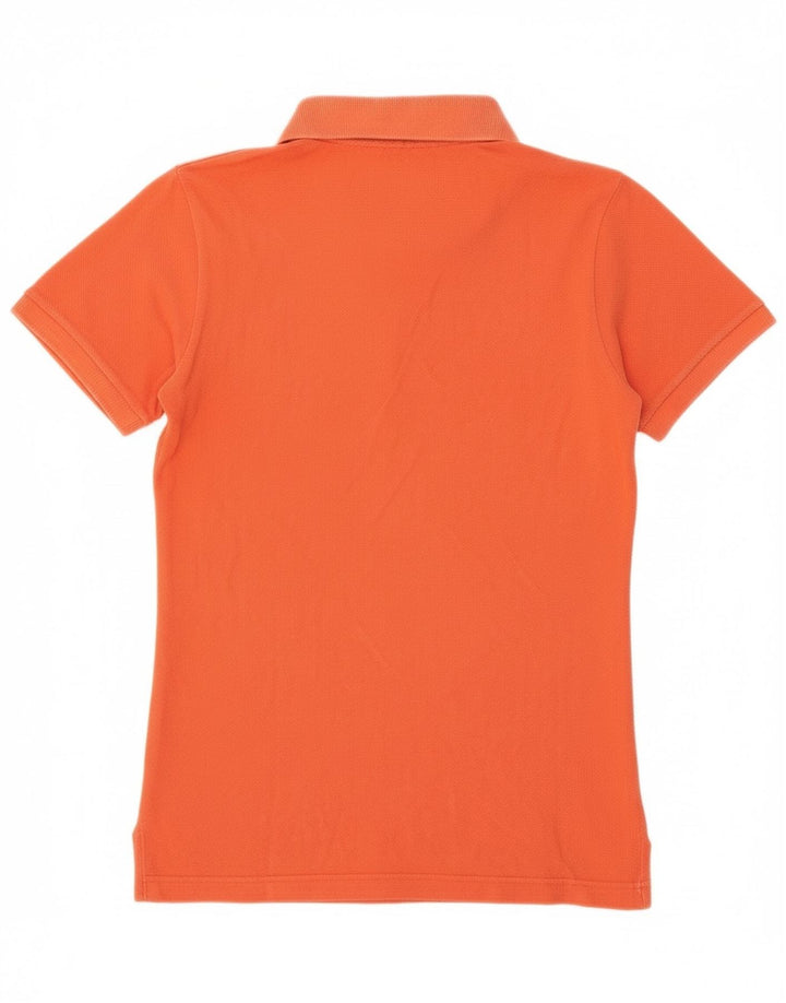 FRED PERRY Boys Polo Shirt 13-14 Years Orange Cotton