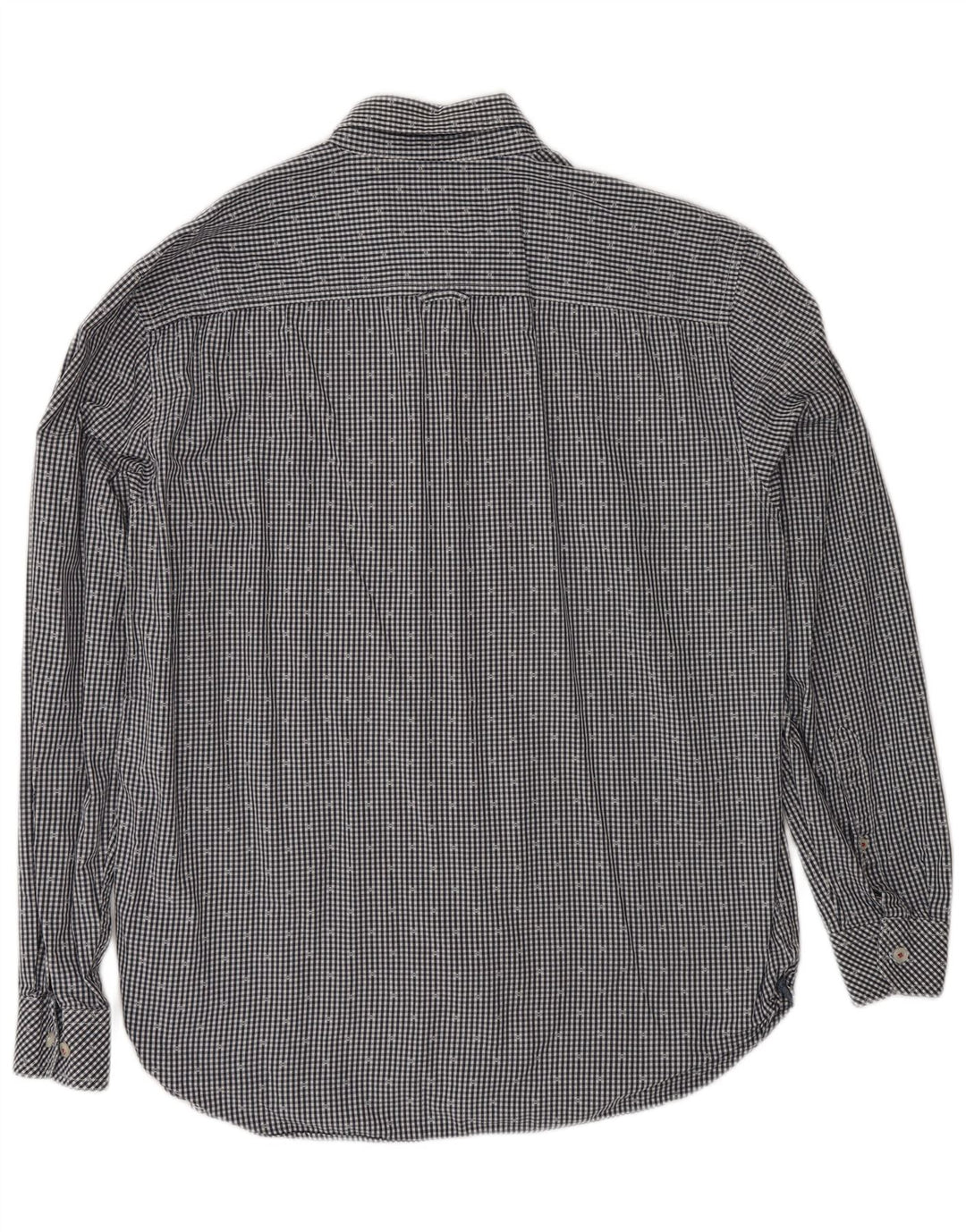 Joules Mens Shirt Large Navy Blue Gingham