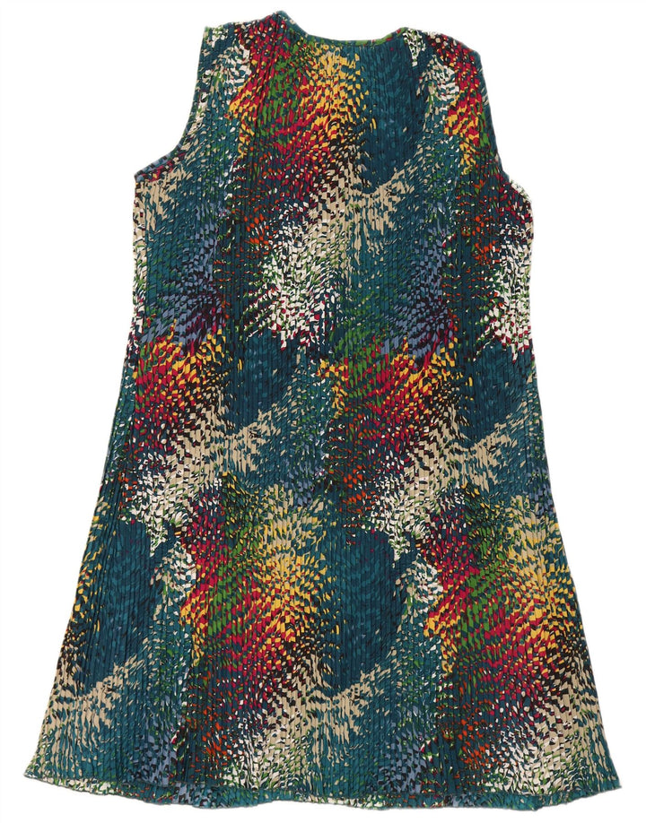 Positano by Jean Paul Womens Abstract Pattern A-Line Dress UK 16 Large Mult