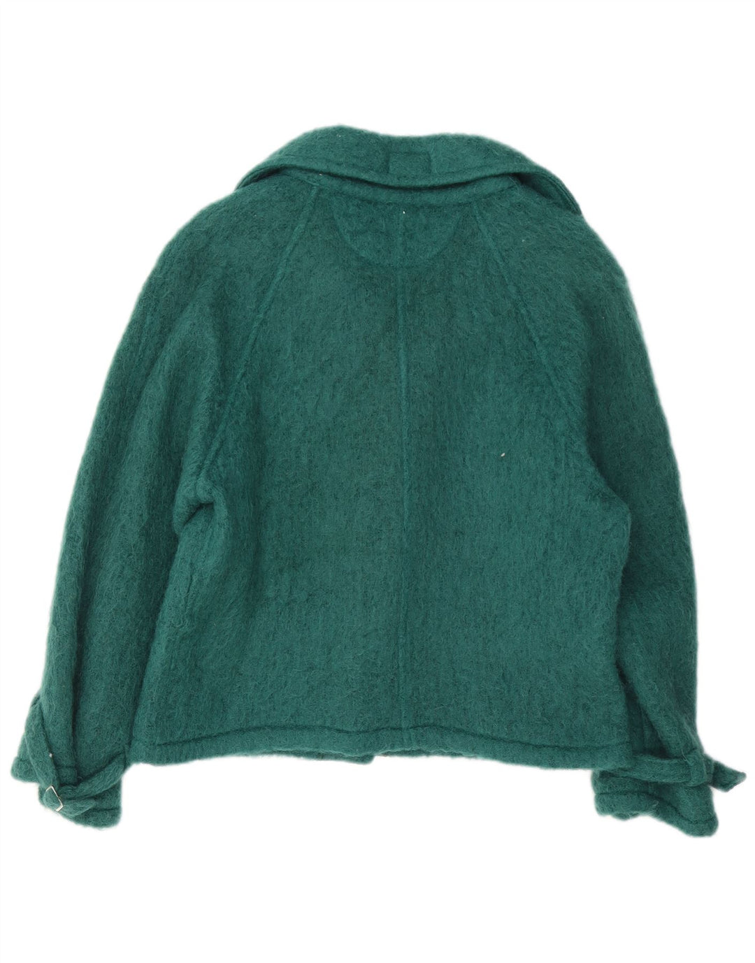 Vintage Womens Jacket UK 14 Medium Green Wool Classic