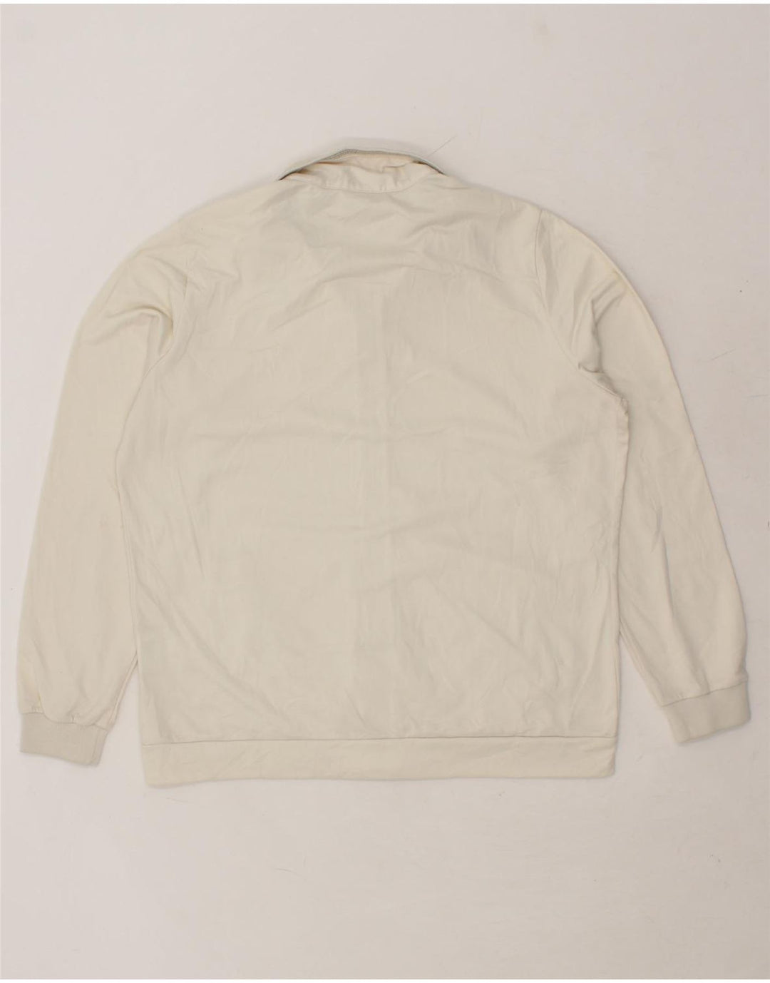 CHAMPION Womens Easy Fit Tracksuit Top Jacket UK 20 2XL Beige Polyester Vintage Champion and Second-Hand Champion from Messina Hembry 
