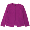 Marks & Spencer Womens Open Blazer Jacket UK 16 Large Purple Polyester