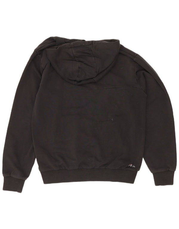 Fila Boys Graphic Hoodie Jumper 15-16 Years Black Cotton Sports