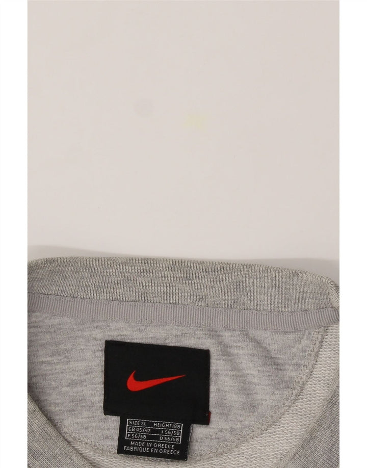 NIKE Mens Sweatshirt Jumper UK 45/47 XL Grey Cotton Vintage Nike and Second-Hand Nike from Messina Hembry 