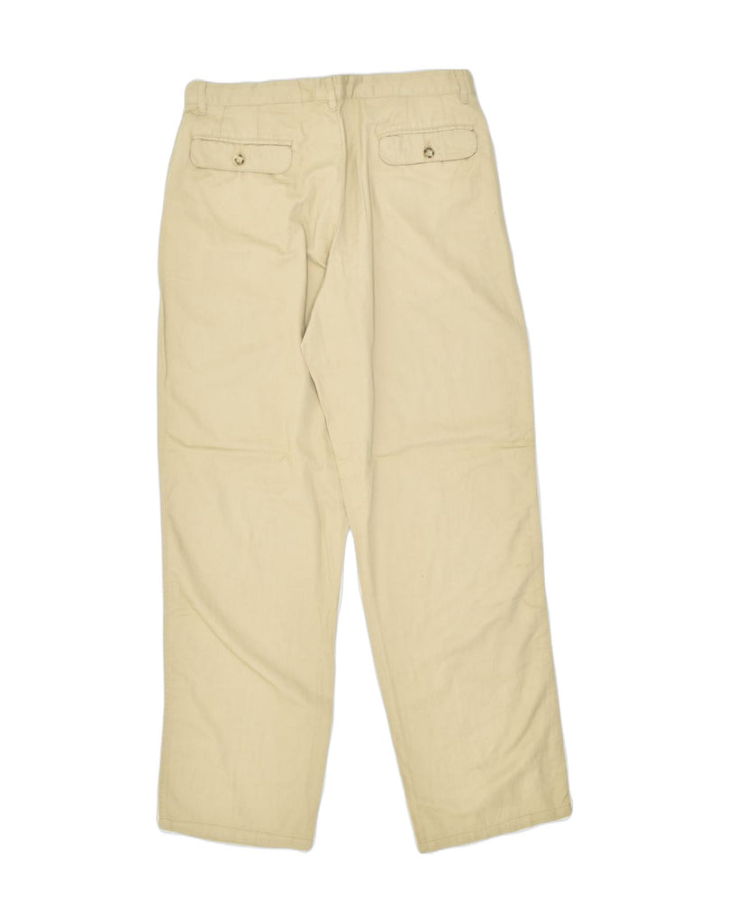 RIFLE Mens Straight Chino Trousers W34 L34 Beige Cotton | Vintage | Thrift | Second-Hand | Used Clothing | Messina Hembry 