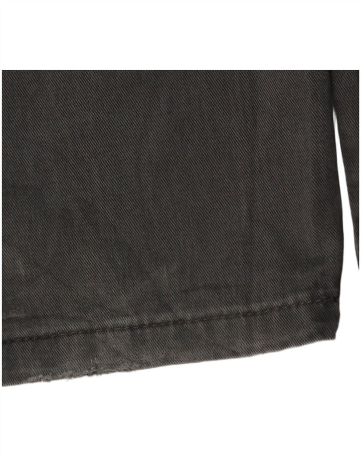 WRANGLER Mens Straight Cargo Trousers W42 L30  Grey Cotton