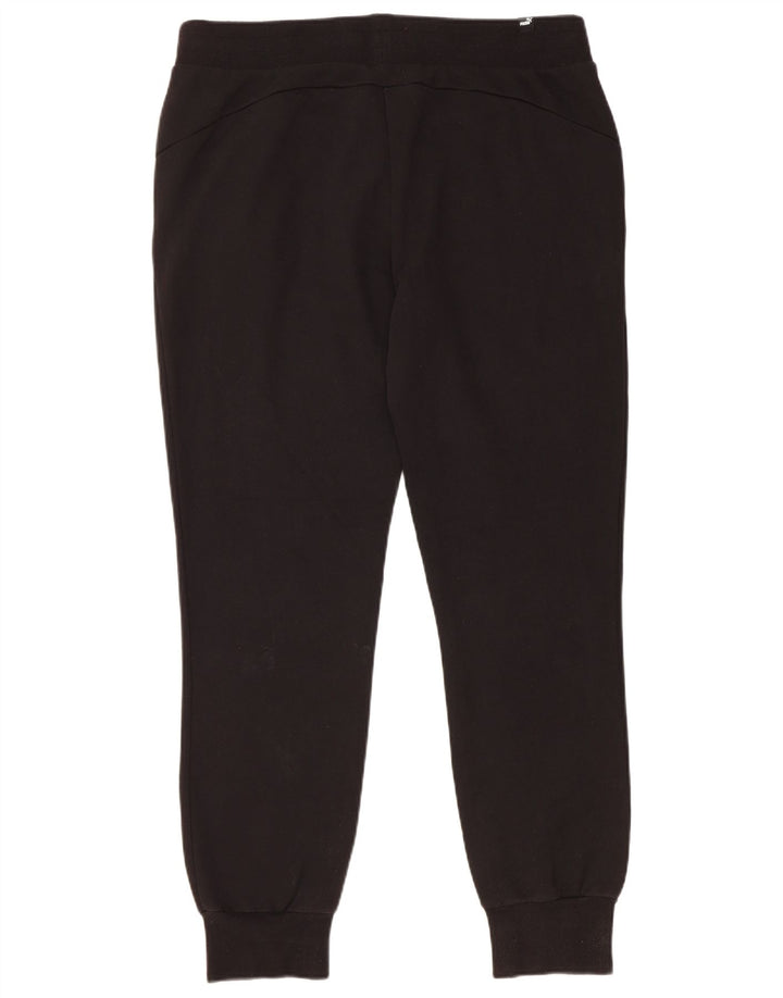 PUMA Womens Tracksuit Trousers Joggers UK 16 Large Black Cotton