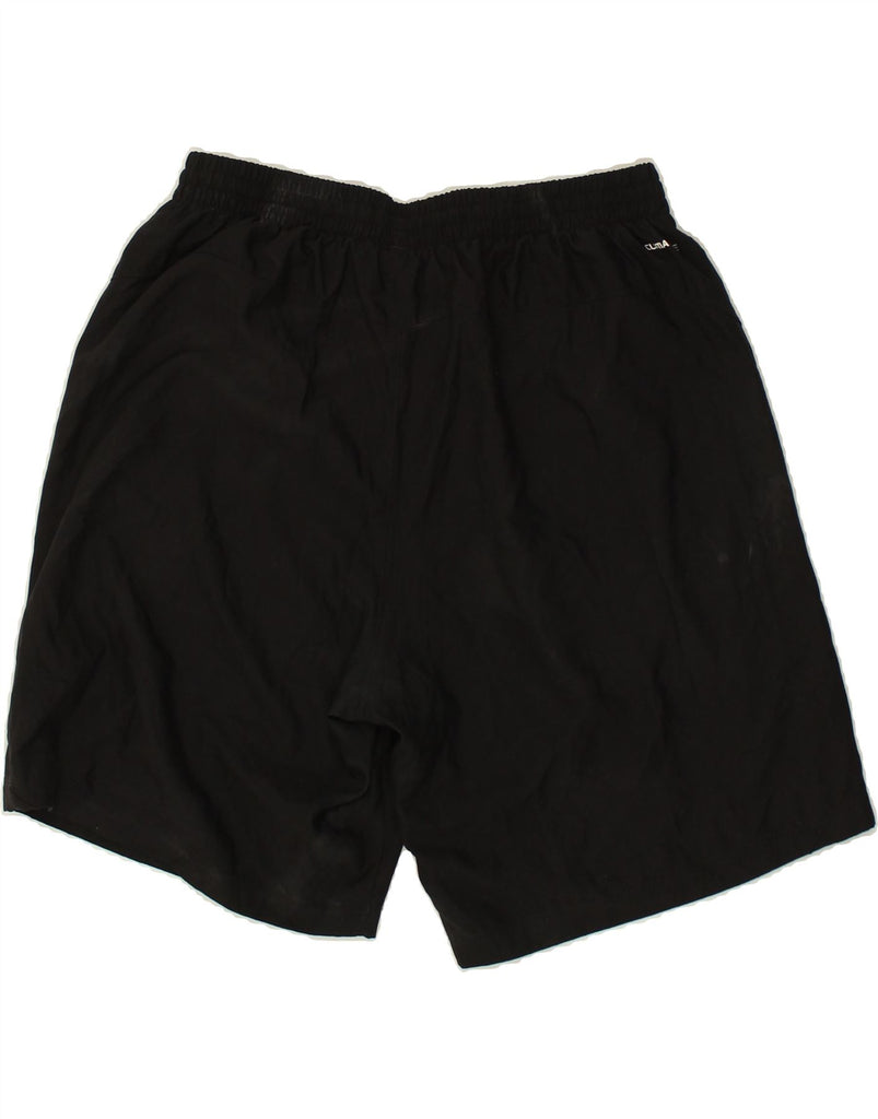 ADIDAS Mens Sport Shorts Large Black Polyester | Vintage Adidas | Thrift | Second-Hand Adidas | Used Clothing | Messina Hembry 