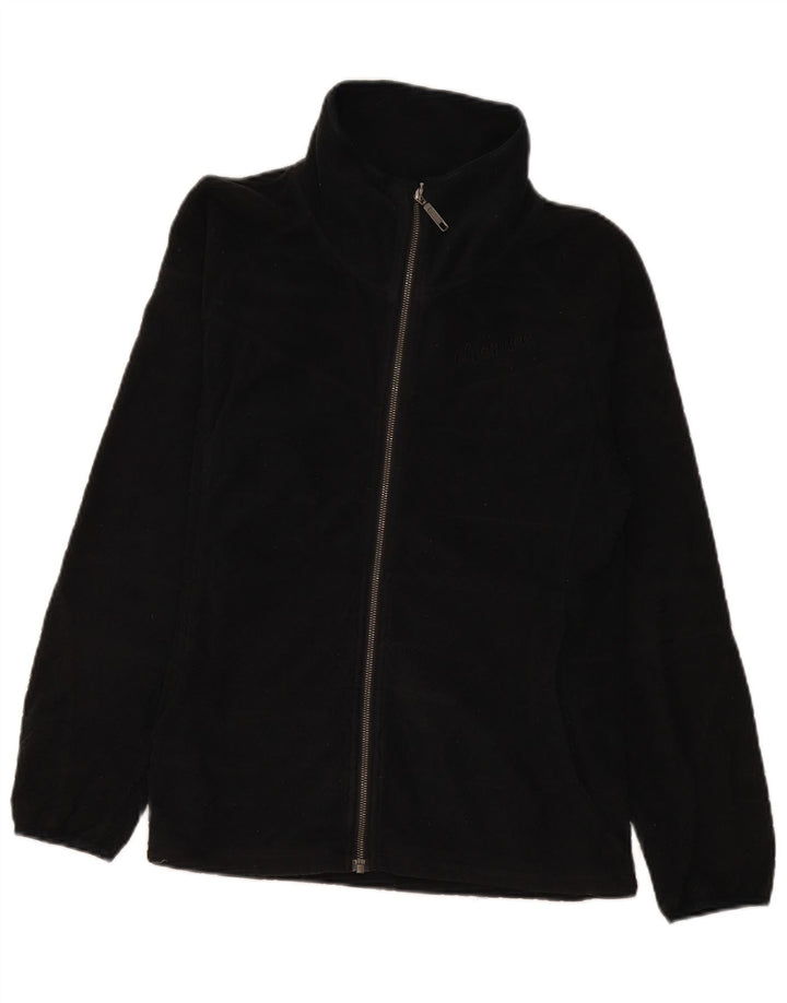 Chiemsee Womens Fleece Jacket UK 16 Large Black Geometric Polyester