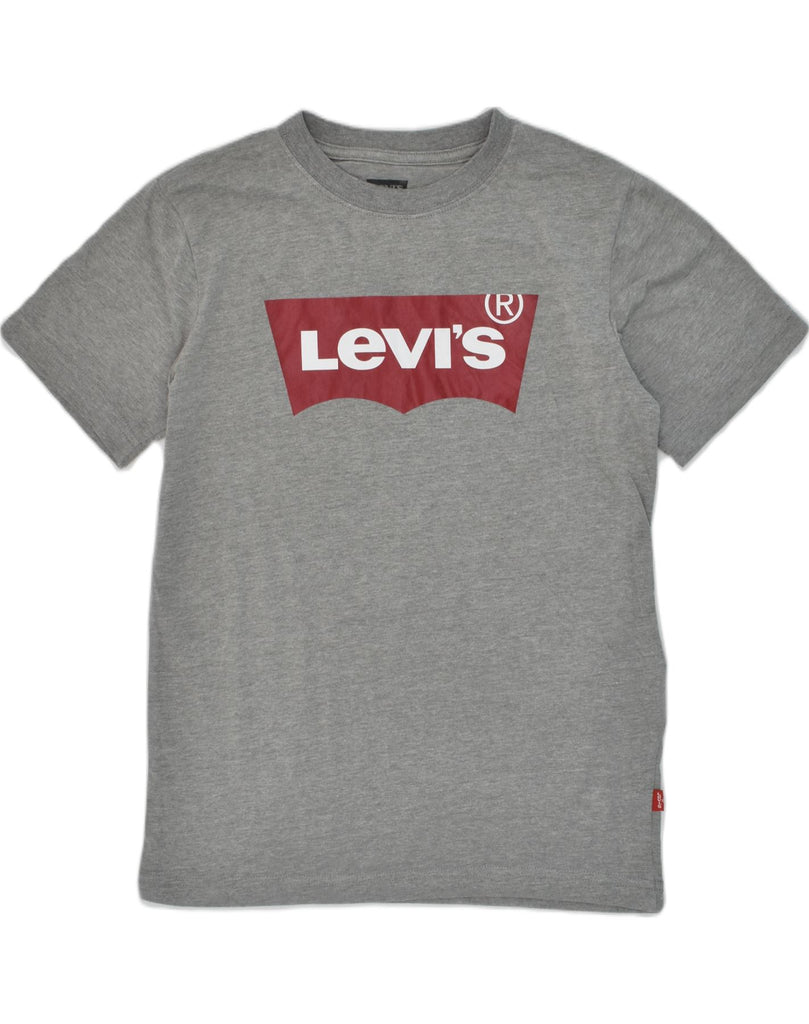 LEVI'S Boys Graphic T-Shirt Top 11-12 Years Grey Cotton | Vintage Levi's | Thrift | Second-Hand Levi's | Used Clothing | Messina Hembry 