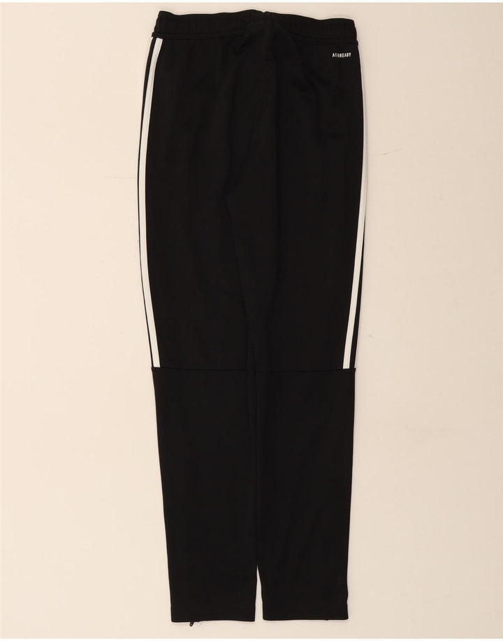 ADIDAS Boys Aeroready Tracksuit Trousers 13-14 Years  Black Polyester