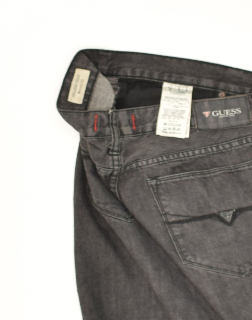 GUESS Mens Bootcut Jeans W36 L24  Black Cotton | Vintage Guess | Thrift | Second-Hand Guess | Used Clothing | Messina Hembry 