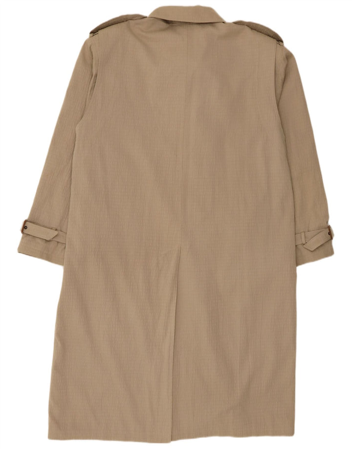 Vintage Mens Trench Coat UK 42 XL Beige