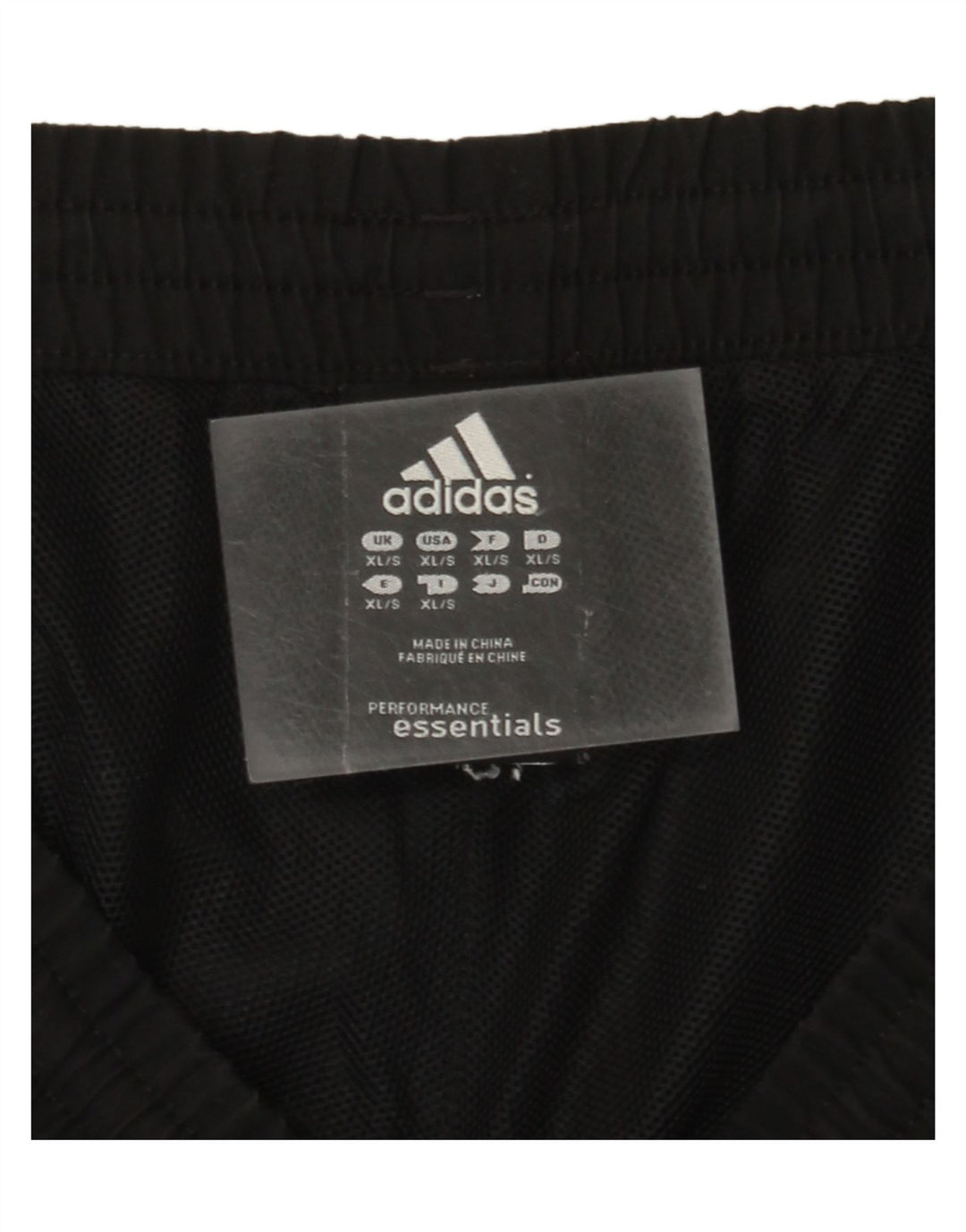 Adidas Mens Climalite Tracksuit Trousers XL  Black Polyester