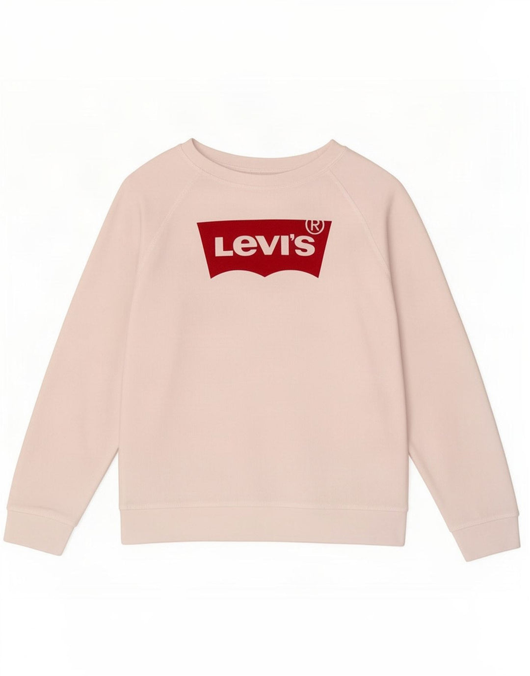 Levi's Womens Graphic Sweatshirt Jumper UK 14 Medium White Cotton