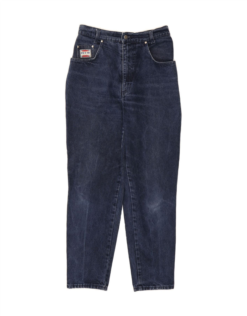 H.I.S Mens High Waist Tapered Jeans W31 L31 Blue Cotton Vintage H.I.S and Second-Hand H.I.S from Messina Hembry 
