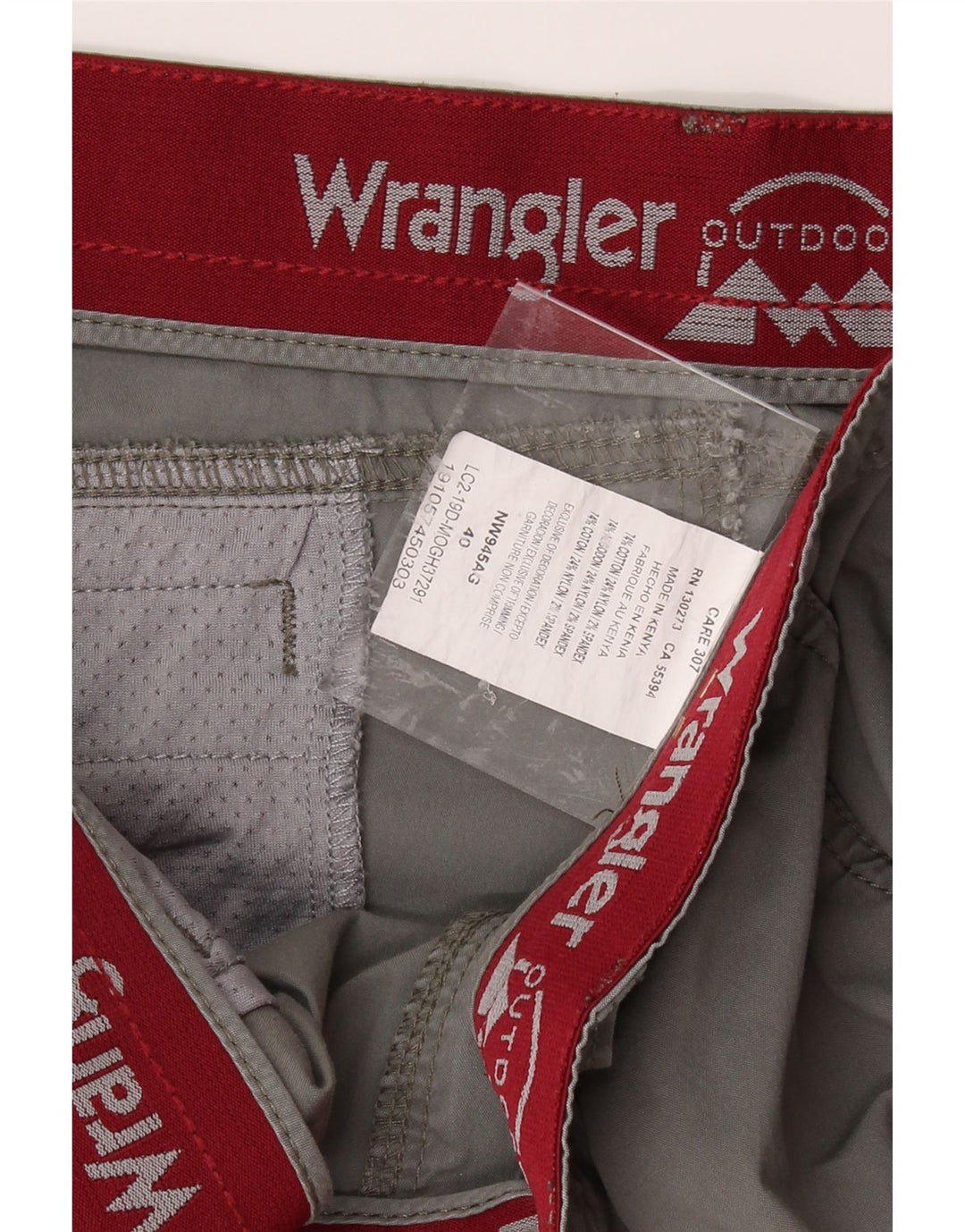 WRANGLER Mens Casual Shorts W40 XL Grey Cotton Vintage Wrangler and Second-Hand Wrangler from Messina Hembry 