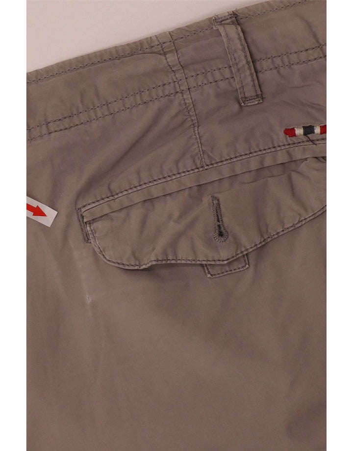 Napapijri Mens Cargo Shorts Large W35 Grey