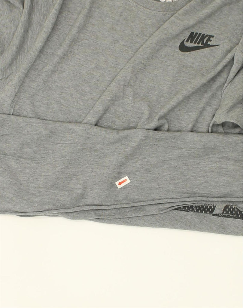 NIKE Mens The Nike Tee Graphic T-Shirt Top XL Grey | Vintage Nike | Thrift | Second-Hand Nike | Used Clothing | Messina Hembry 