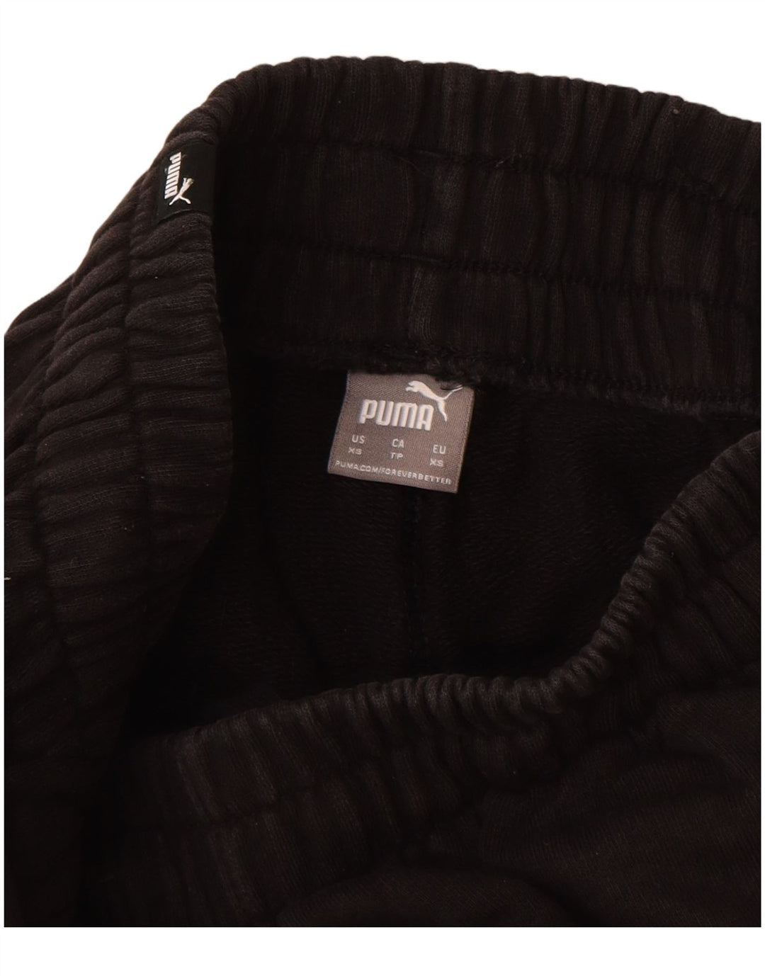 Puma Womens Crop Tracksuit Trousers UK 4 XS Black
