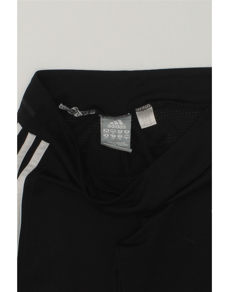 ADIDAS Girls Climacool Capri Leggings 11-12 Years Black | Vintage Adidas | Thrift | Second-Hand Adidas | Used Clothing | Messina Hembry 