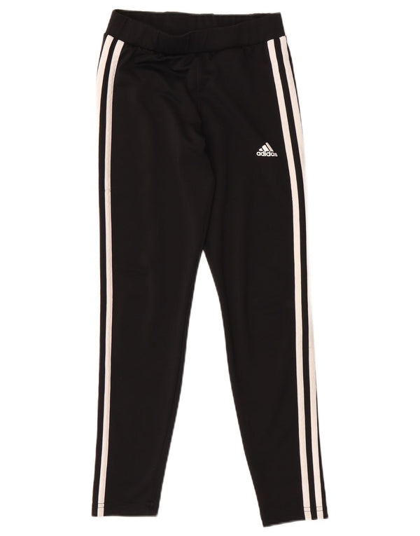 Adidas Girls Aeroready Leggings 11-12 Years  Black Polyester