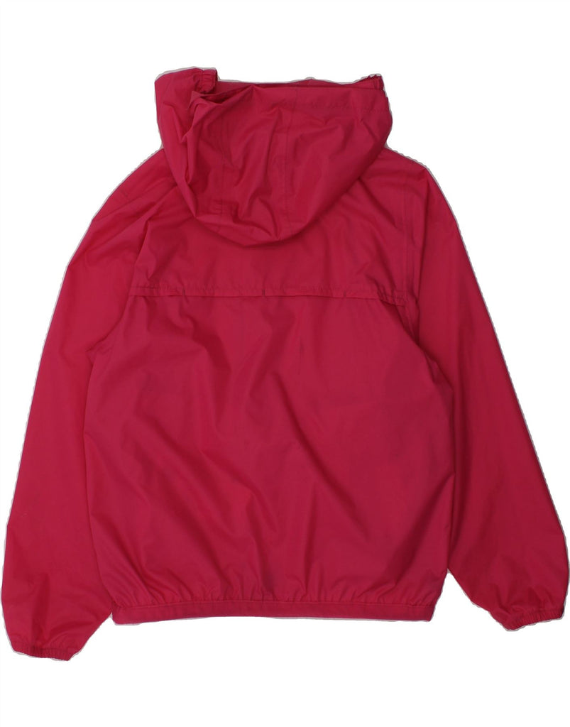 K-WAY Girls Hooded Rain Jacket 5-6 Years Pink Polyamide | Vintage K-Way | Thrift | Second-Hand K-Way | Used Clothing | Messina Hembry 