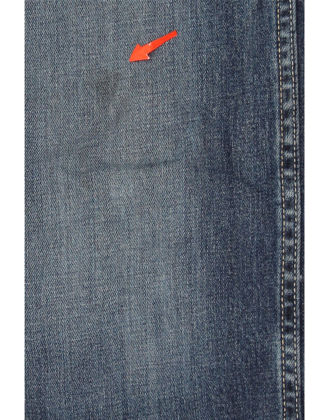 LEVI'S Womens 524 Super Low Straight Jeans US 5 Medium W30 L31 Blue Cotton Vintage Levi's and Second-Hand Levi's from Messina Hembry 