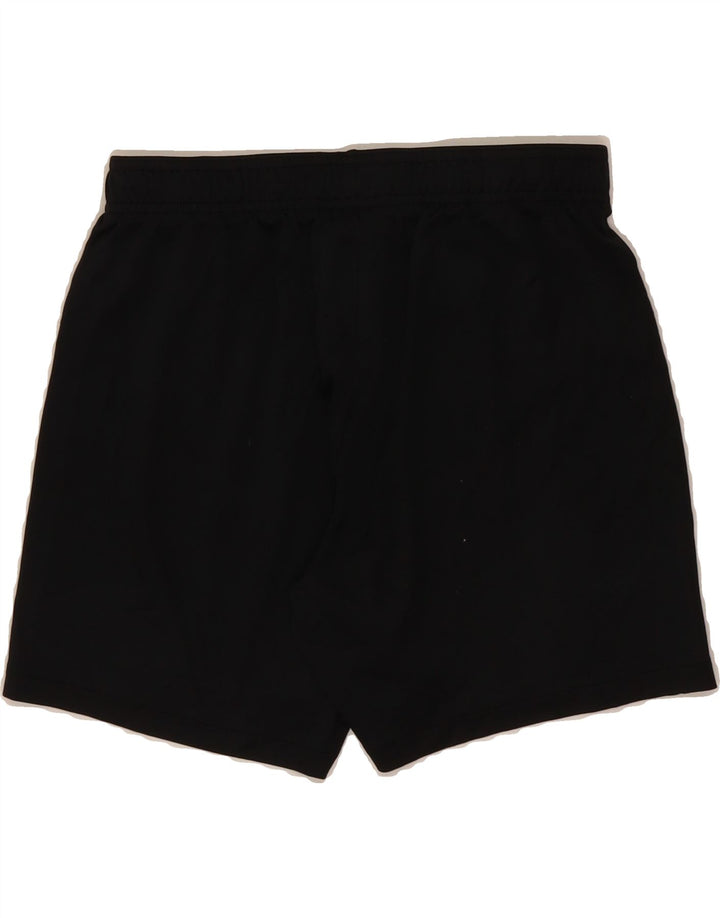 NIKE Womens Dri Fit Graphic Sport Shorts UK 14 Medium  Black Polyester Vintage Nike and Second-Hand Nike from Messina Hembry 