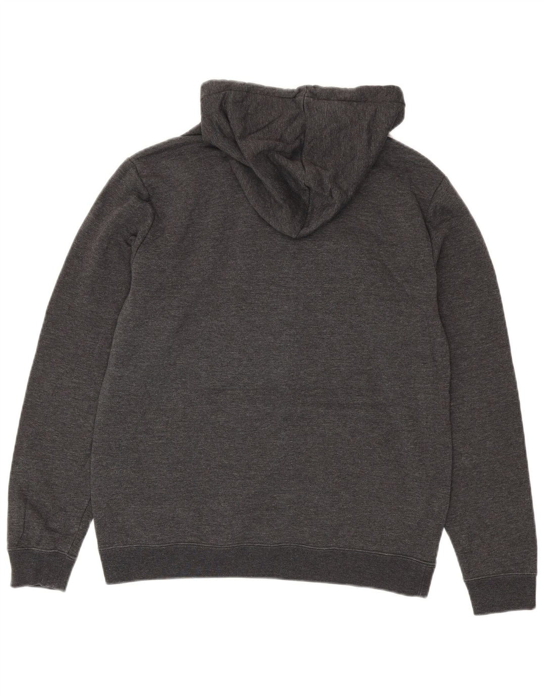 Hurley Mens Graphic Hoodie Jumper Small Grey Cotton