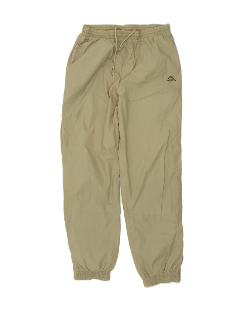 KAPPA Mens Tracksuit Trousers Joggers Medium Beige Nylon | Vintage Kappa | Thrift | Second-Hand Kappa | Used Clothing | Messina Hembry 