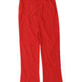 Zara Womens Bootcut Chino Trousers Small W26 L33 Red Polyester