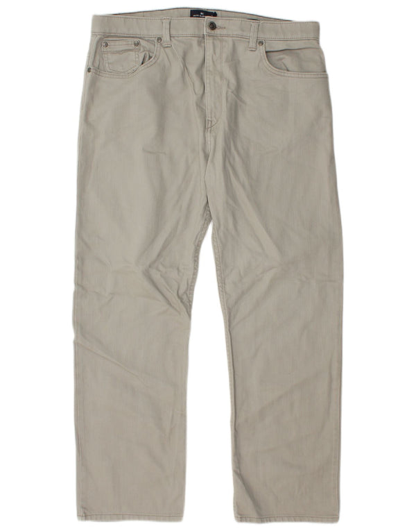 Marks & Spencer Mens Straight Jeans  W36 L29 Grey Cotton