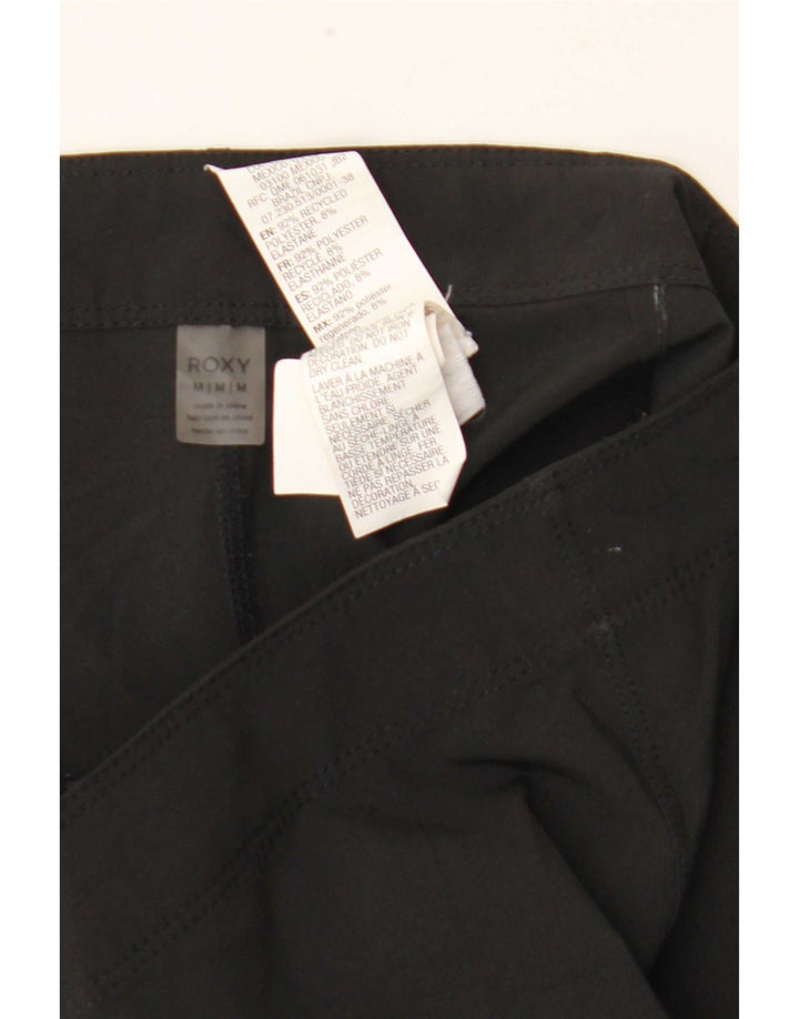 Roxy Womens Swimming Shorts UK 14 Medium Black Polyester