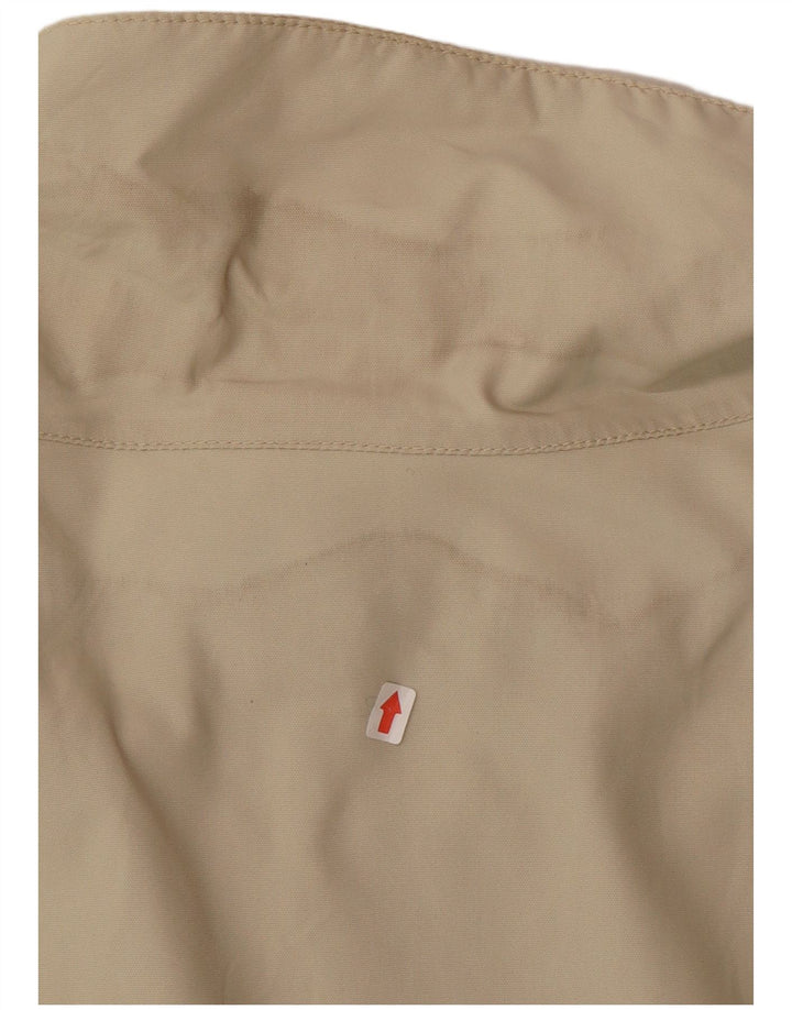 North Sails Mens Rain Jacket UK 44 2XL Beige Polyamide