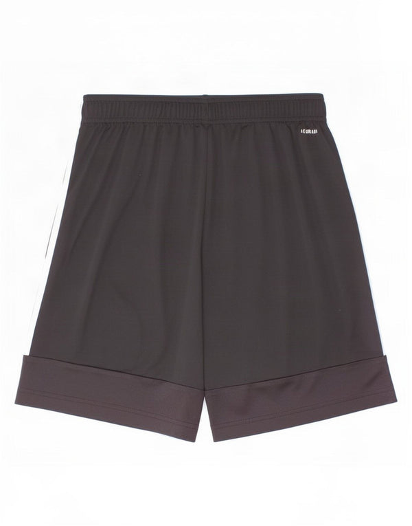 Adidas Boys Aeroready Sport Shorts 13-14 Years Black Colourblock Polyester
